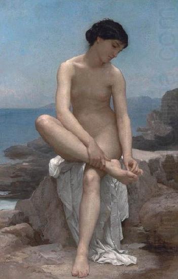 The Bather, William-Adolphe Bouguereau